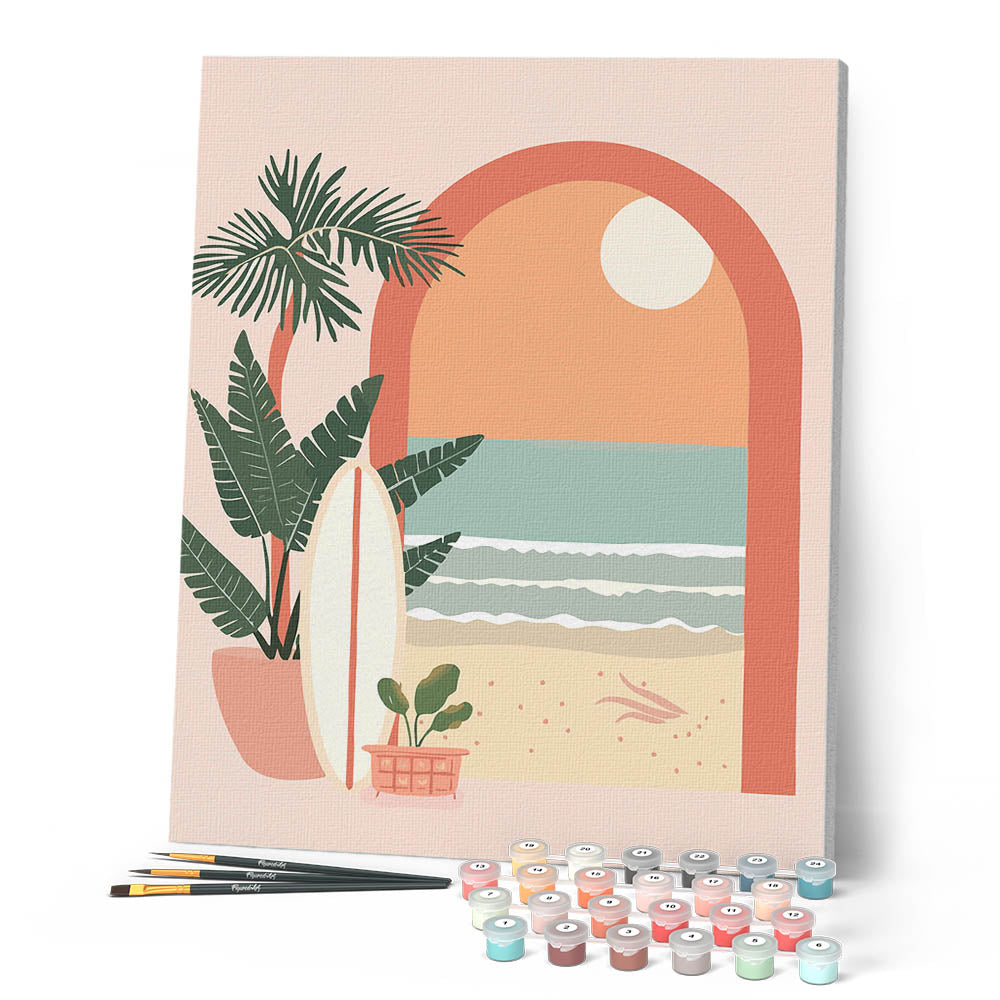 Peinture Par Numéros - Arche Vers La Mer