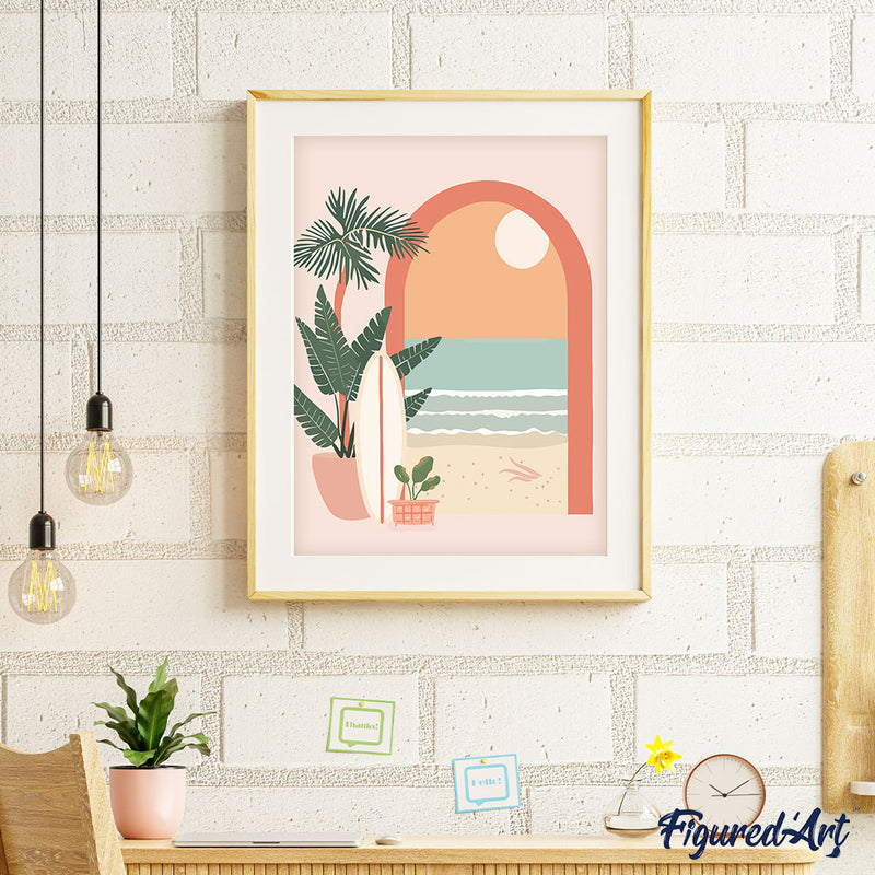 Peinture Par Numéros - Arche Vers La Mer