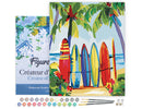 Peinture Par Numéros - Planche De Surf Colorées