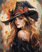 Pintura por números - La bonita Bruja