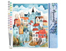 Peinture Par Numéros - Peinture Par Numéros - Village Enchanté Bleu