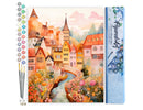 Peinture Par Numéros - Village Enchanté Ambre