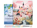 Peinture Par Numéros - Village Enchanté Rose