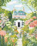 Peinture Par Numéros - Jardin De La Propriété