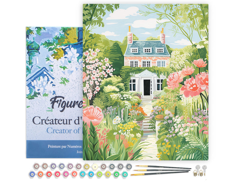 Peinture Par Numéros - Jardin De La Propriété