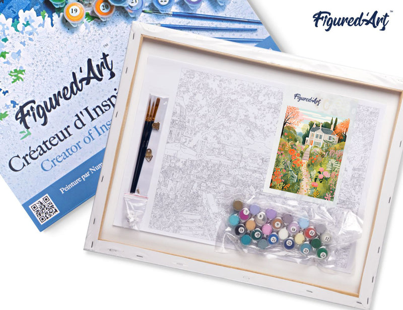 Peinture Par Numéros - Jardin De La Villa