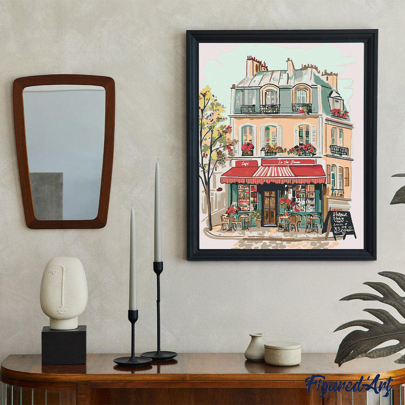 Peinture Par Numéros - Café La Vie Douce