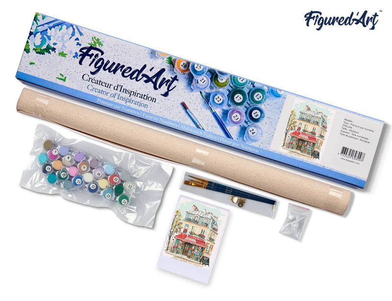 Peinture Par Numéros - Café La Vie Douce