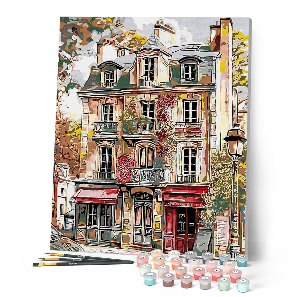 Peinture Par Numéros - Façades Vintage De Paris