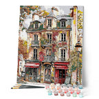 Peinture Par Numéros - Façades Vintage De Paris