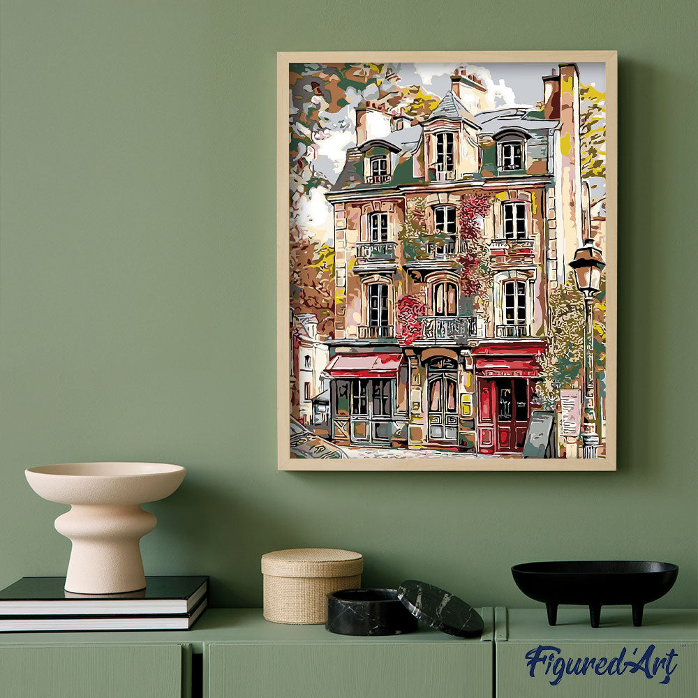 Peinture Par Numéros - Façades Vintage De Paris