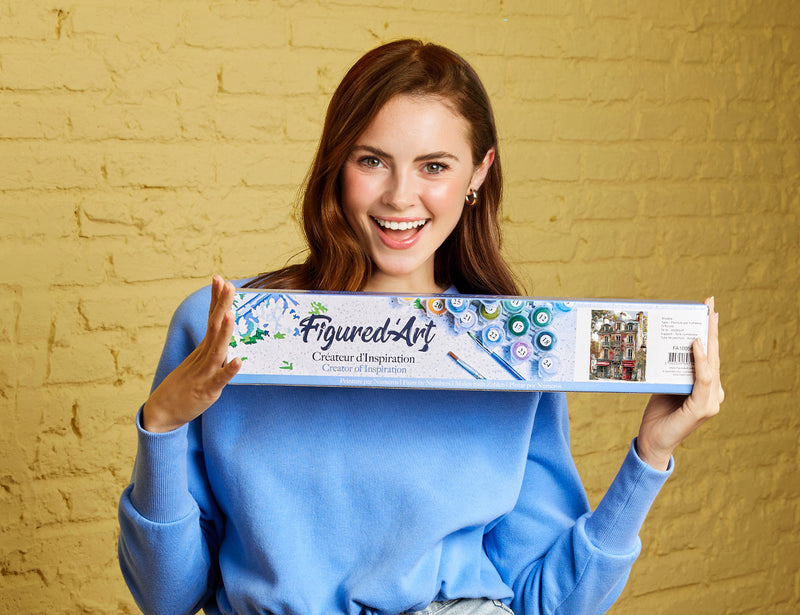 Peinture Par Numéros - Façades Vintage De Paris