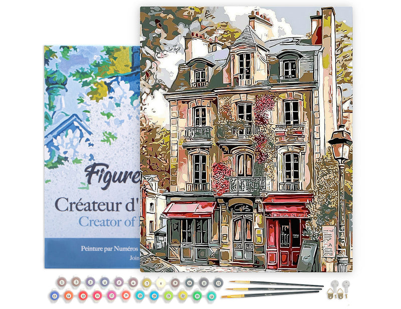 Peinture Par Numéros - Façades Vintage De Paris