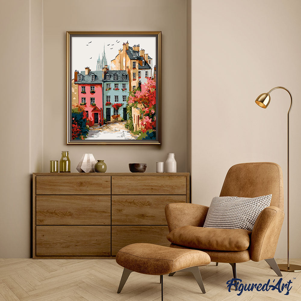 Paint by Numbers - Colourful Old Town