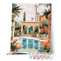 Pintura por números - Villa lujosa en Marrakech