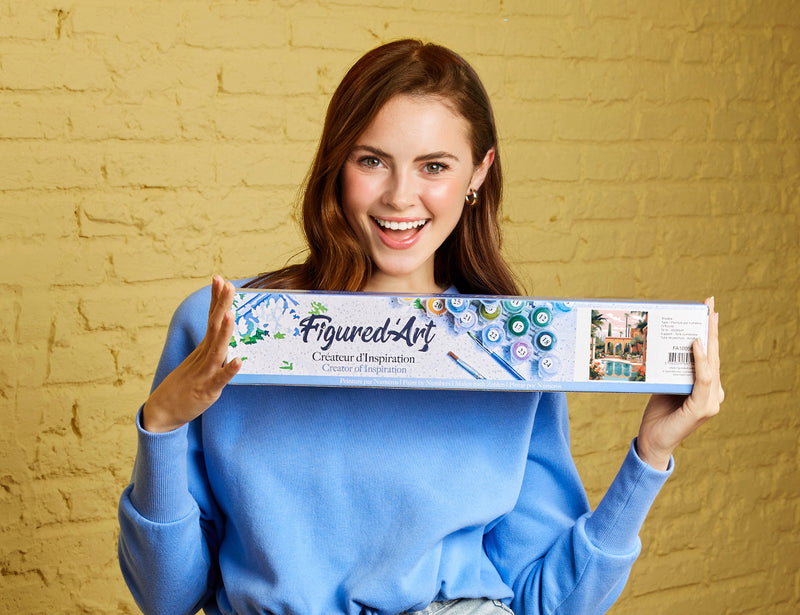 Peinture Par Numéros - Villa Luxeuse À Marrakech