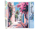 Peinture Par Numéros - Ruelle Fleurie