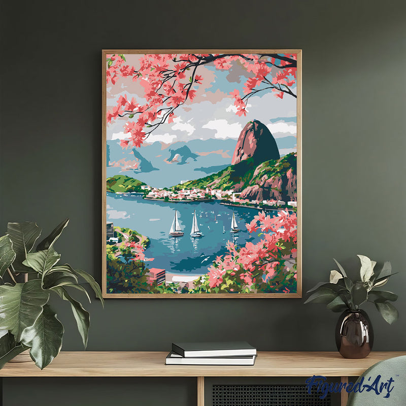 Peinture Par Numéros - Port De Rio De Janeiro