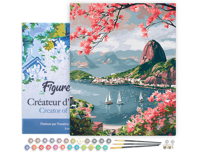 Peinture Par Numéros - Port De Rio De Janeiro