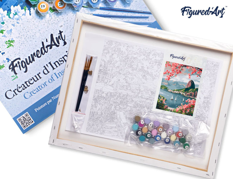 Peinture Par Numéros - Port De Rio De Janeiro