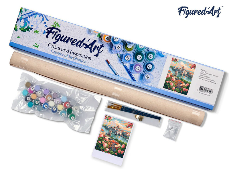 Peinture Par Numéros - Peinture par Numéros - Budapest En Fleurs