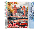Peinture Par Numéros - Vue Du Canal À Amsterdam