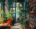 Peinture Par Numéros - Bibliothèque De La Serre