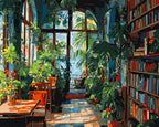 Peinture Par Numéros - Bibliothèque De La Serre