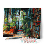 Peinture Par Numéros - Bibliothèque De La Serre