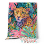 Paint By Numbers - Tropical Leopard
