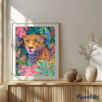 Paint By Numbers - Tropical Leopard