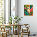 Peinture Par Numéros - Chaton Ragdoll Dans La Jungle