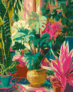 Paint By Numbers - Indoor Tropical Garden