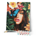 Pintura por números - Belleza tropical