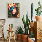 Pintura por números - Belleza tropical