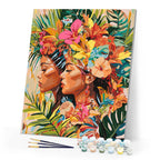 Peinture Par Numéros - Sœurs Tropicales