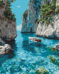 Peinture par numéros Figured'Art Crique Bleue Paisible