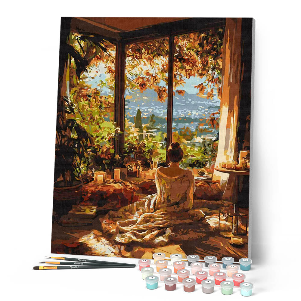 Peinture Par Numéros - Matin D'Automne Douillet