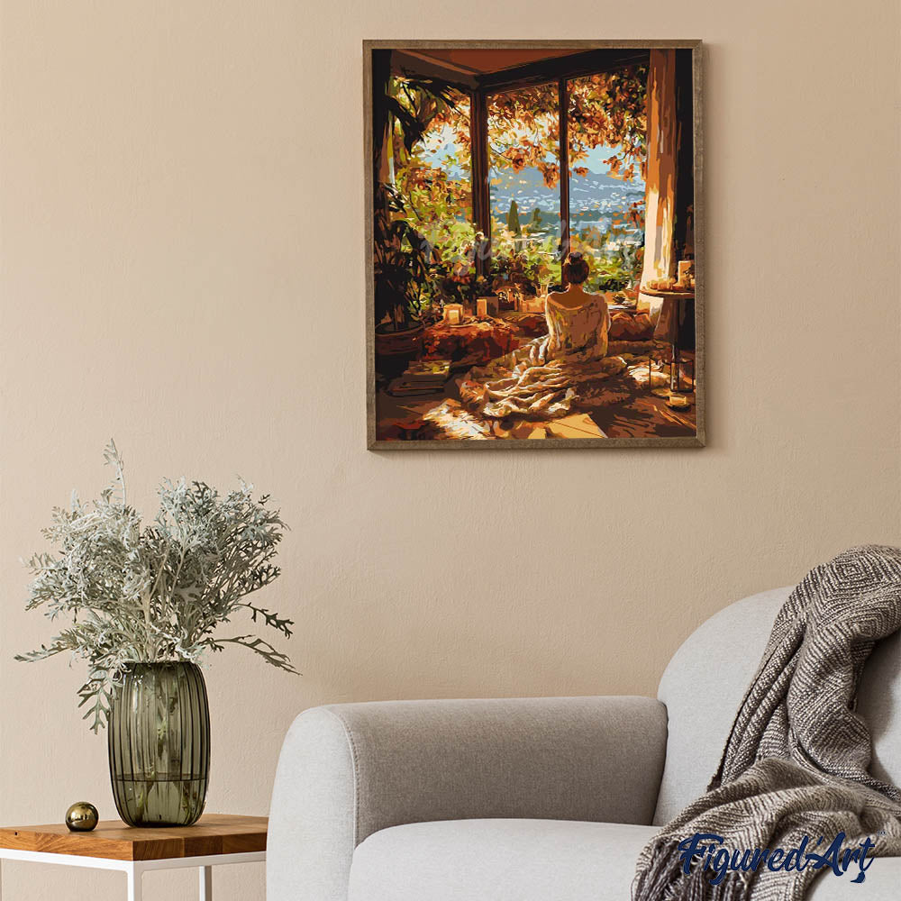 Peinture Par Numéros - Matin D'Automne Douillet