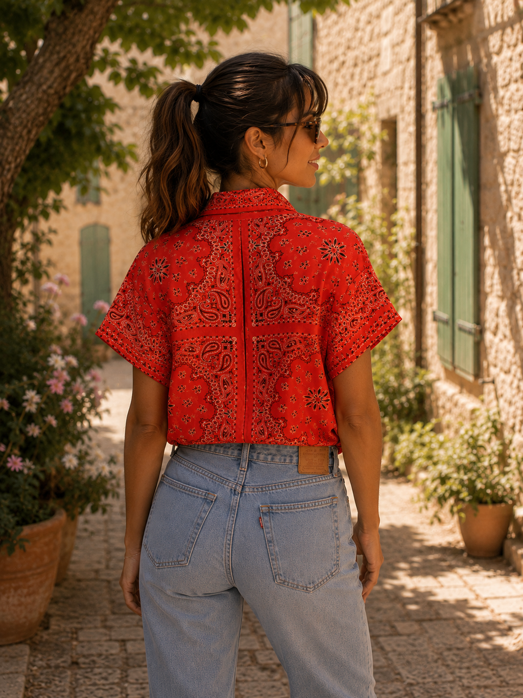 Bandita Shirt - Orange