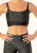 Brassière Alex Panthère Marron