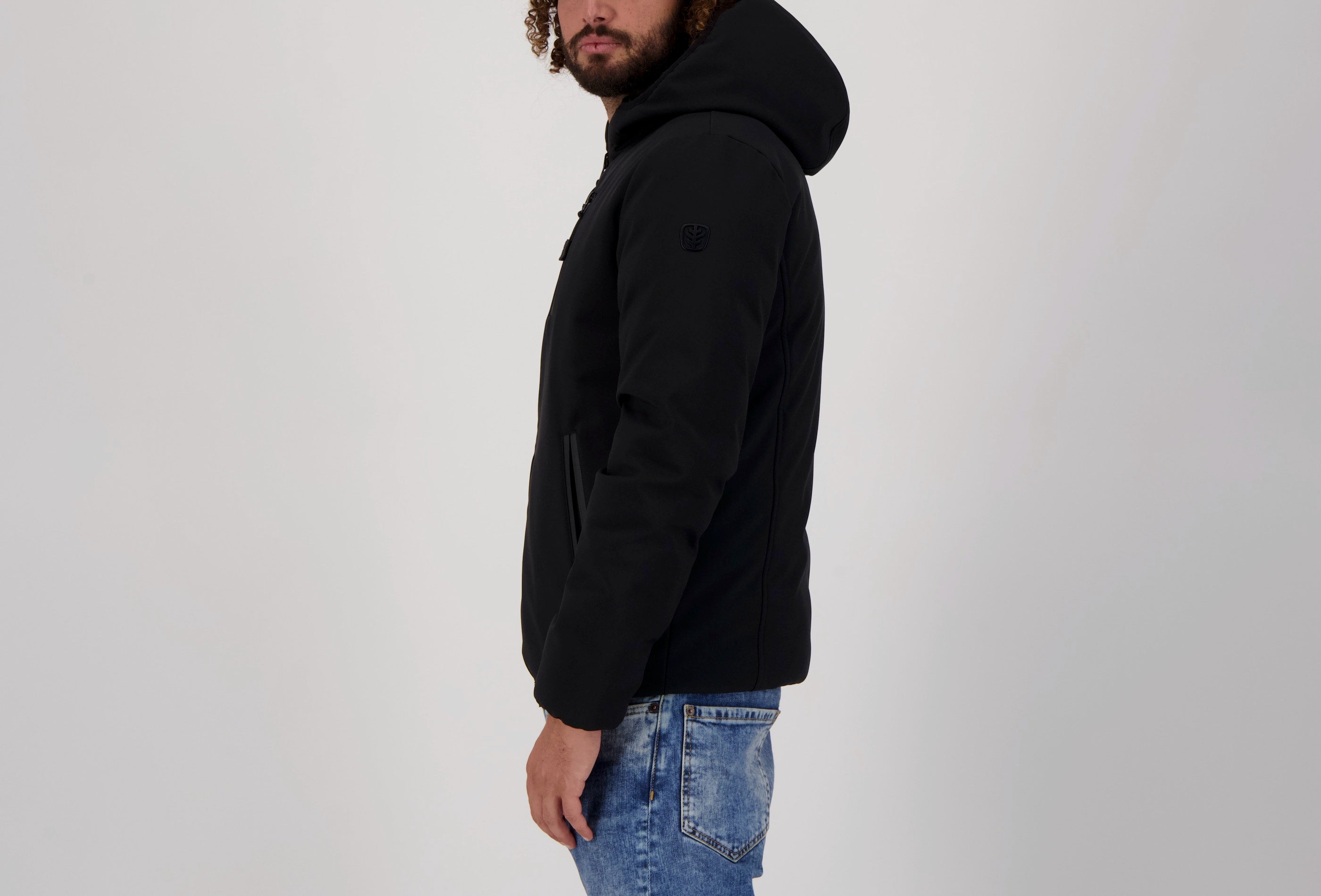 Face To Face Reversible Jacket - Black/Khaki - Men