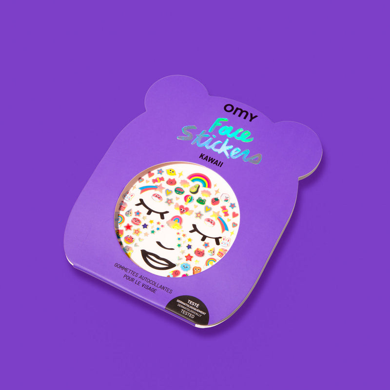 Face Stickers - Kawaii