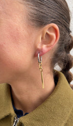 Asymmetric earrings