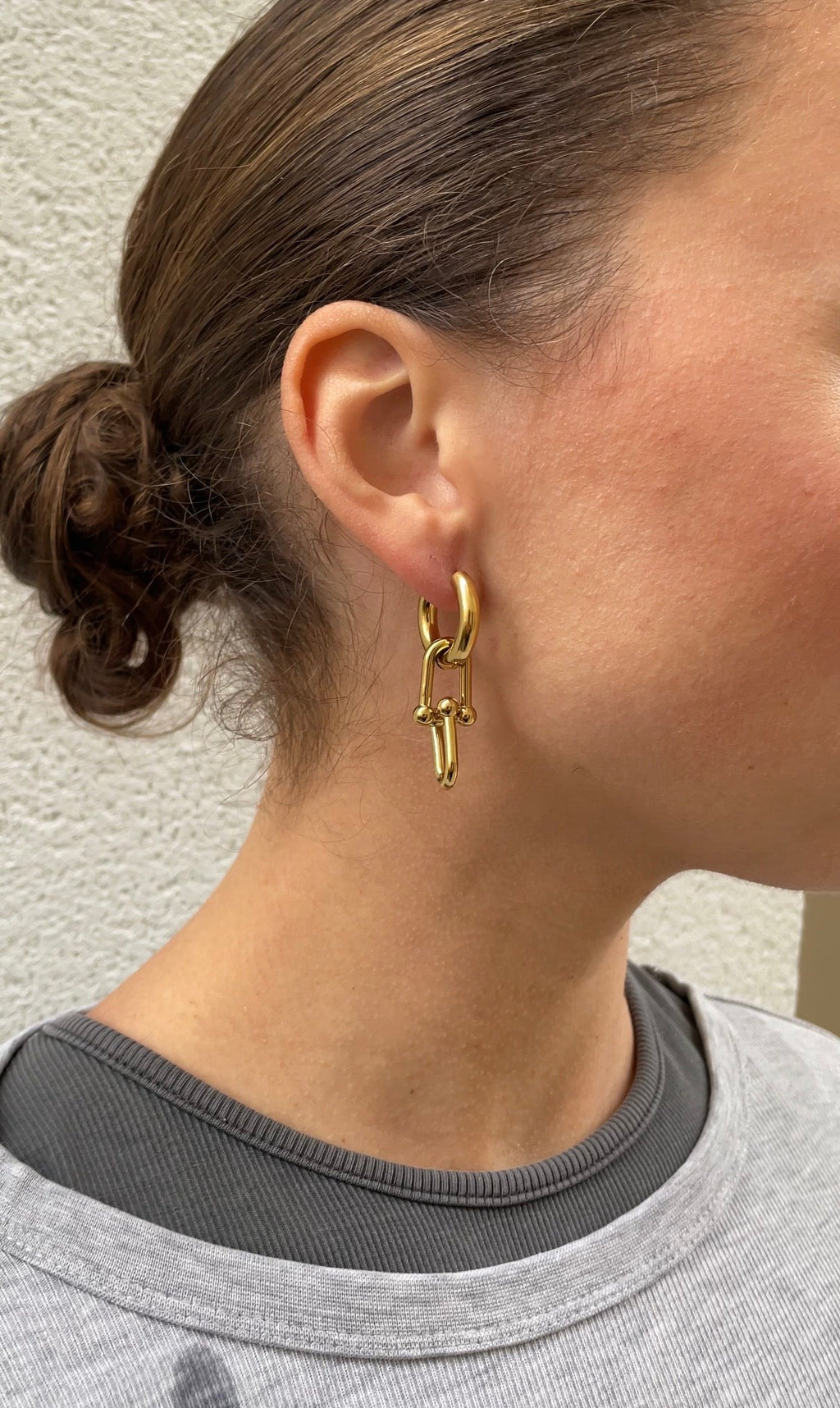 Boucles D'Oreilles Asymmetric Knot