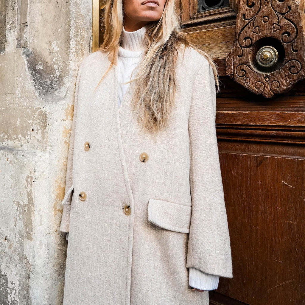 Margaux Lonnberg - Abrigo Fair Cream