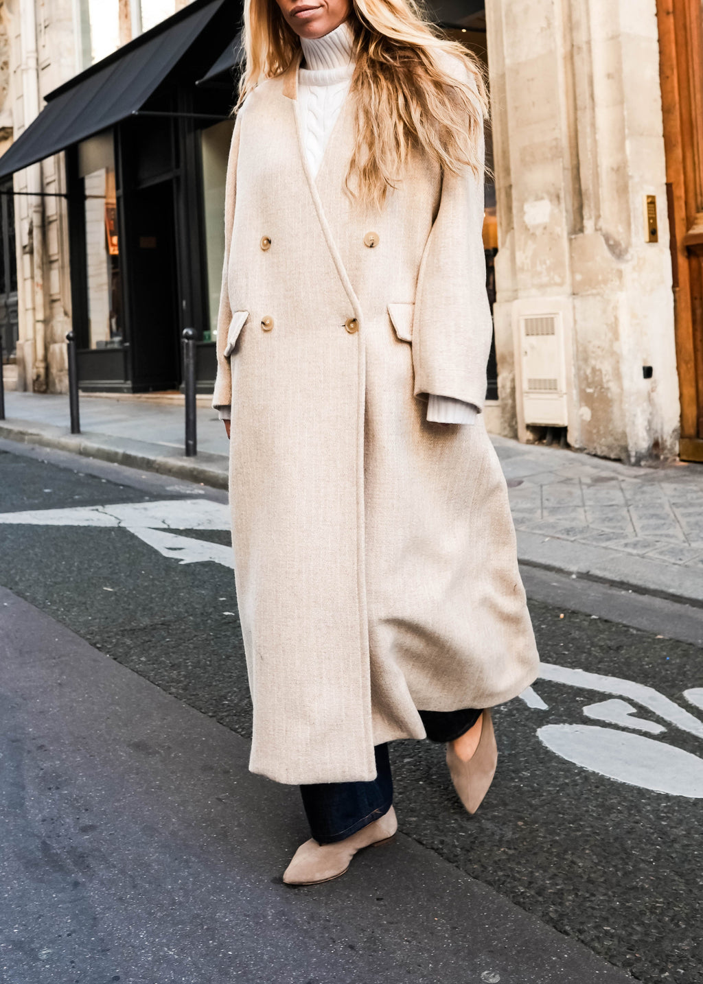 Margaux Lonnberg - Abrigo Fair Cream