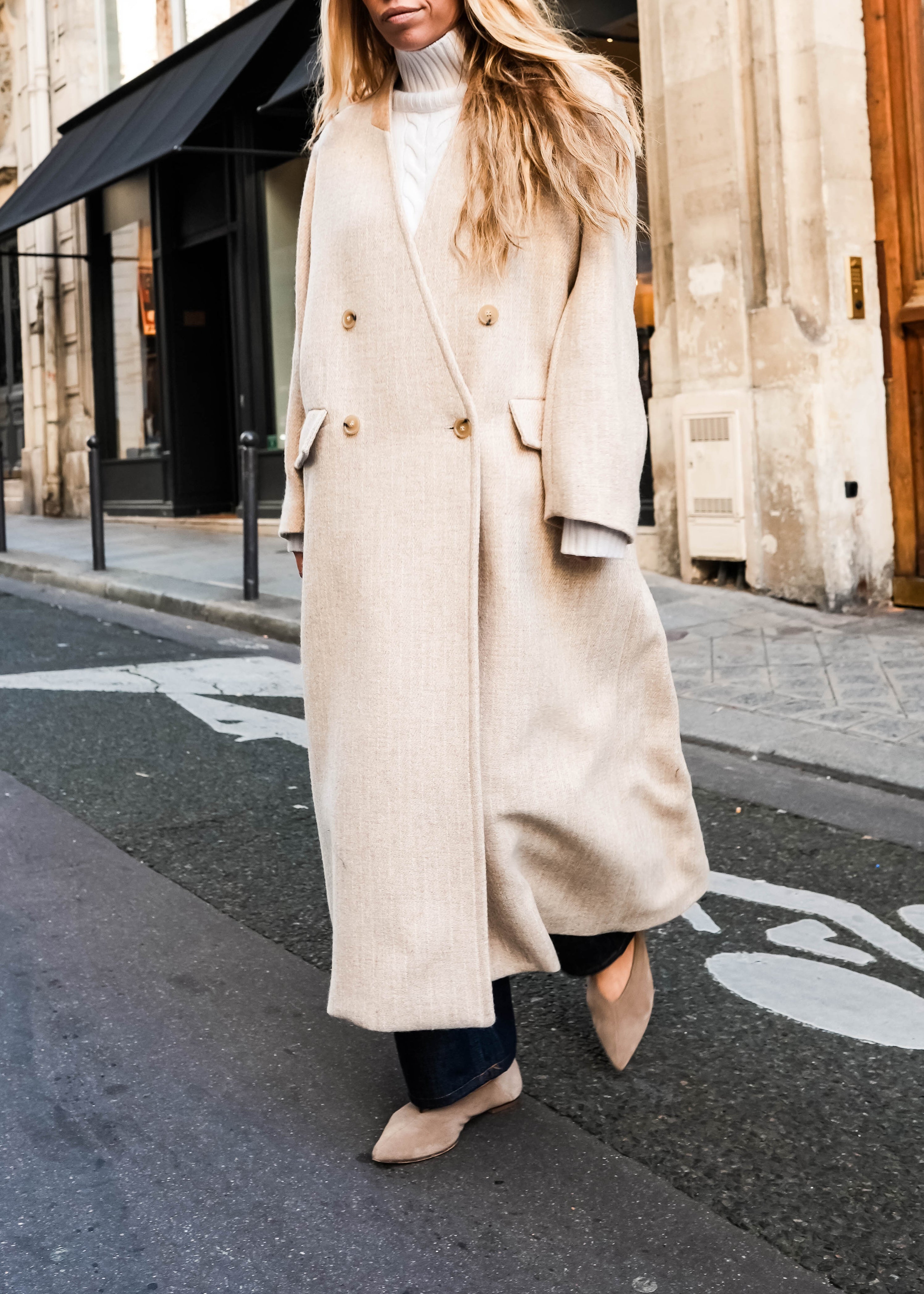 Margaux Lonnberg - Abrigo Fair Cream