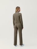 Pantalon Fait - Noyer - Femme