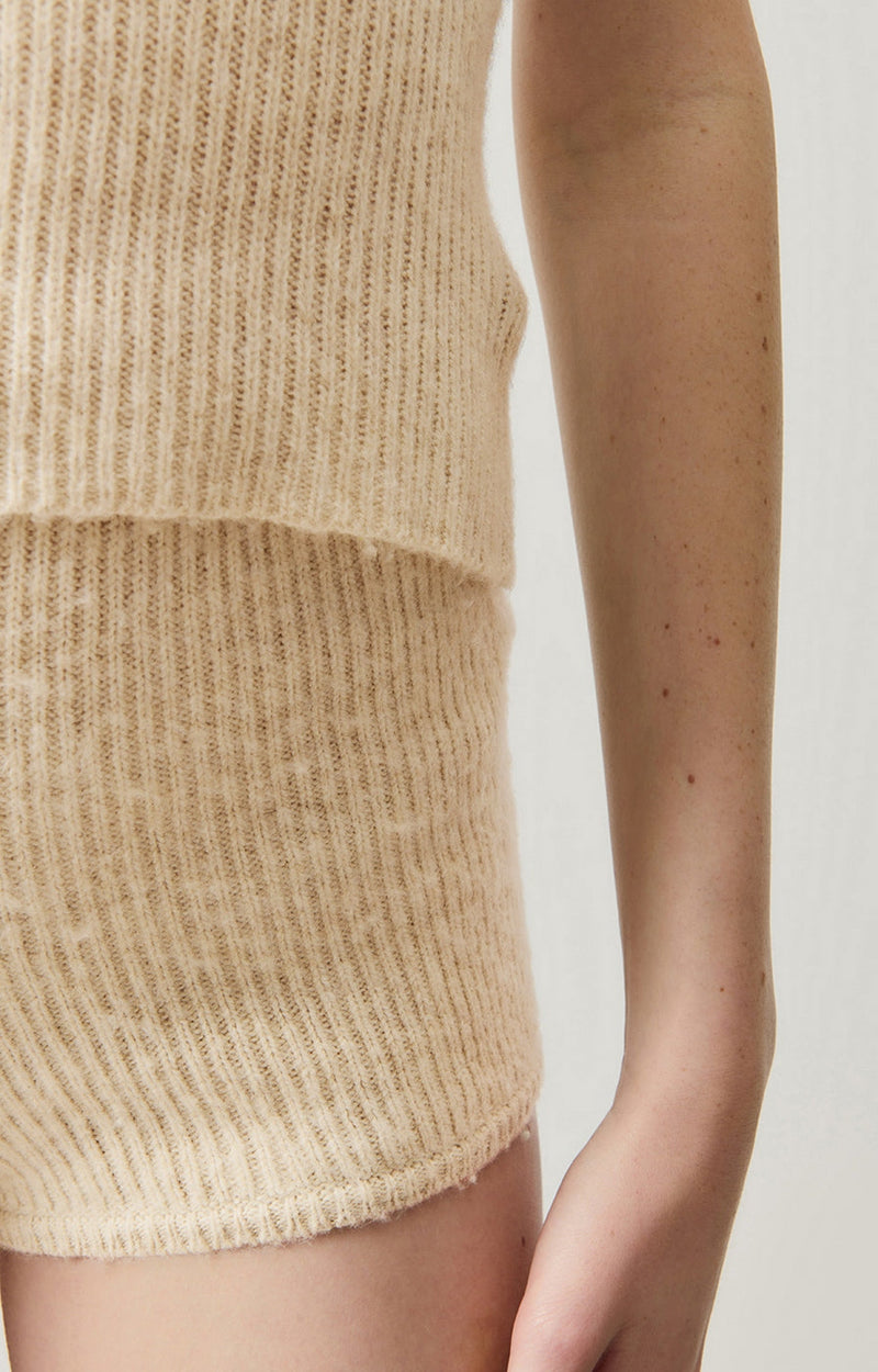 Shorty - Biscuit Chine - Femme